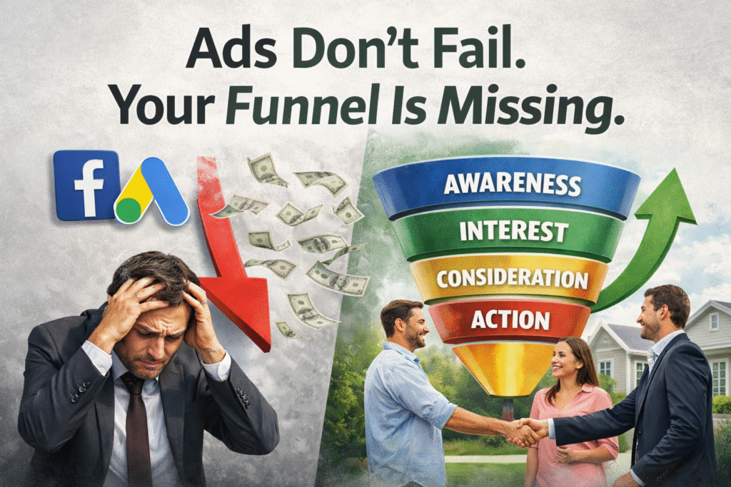 Marketing funnel success for real estate